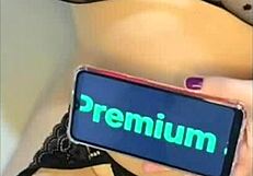 my black lingerie hugs tight as ass bounces low moans riding reverse i filmed it