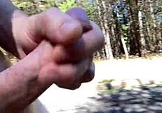 Clitlicker662 Flashes Orgasm in Forest Update 13