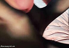 What starts as lilu moon's pantyhose footjob turns into rough anal creampie bliss