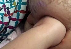 Wife's Fist Stretches Husband's Hole Wide Open!