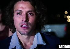 Stepbro sneaks into stepsister's prom night for secret fuck