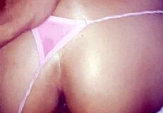 Karely Teases Her Tight Pink Pussy With A Thick Dildo