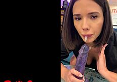 Petite Hispanic Dildo Play And Juicy Fingering