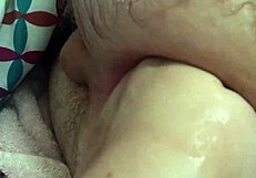 Wife's Fist Stretches Husband's Hole Wide Open!