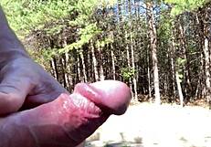 Clitlicker662 Flashes Orgasm in Forest Update 13