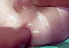 stretching gaping asshole for third fisting orgasm today