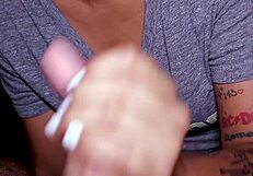 damn sucking my lil stepbro's tiny dick till he spurts cum!