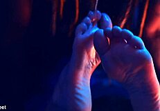 Watch me dominate your big ass with heels feet and footjobs? 