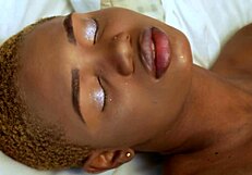 naija ebony babe squirts wild after taking that massive bbc bareback