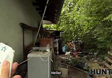 Hunt4k Hot Brunette Gypsy Rides POV Cock Outdoors Before Family Spots Us