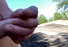 Clitlicker662 Flashes Orgasm in Forest Update 13