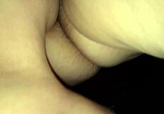 bbw amateur wife takes homemade fat creampie in second round