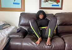 karisma konvnshon's third interracial casting ends in facial cumshot