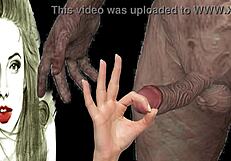 I guide you to jerk off and explode cum all over my pretty face joi