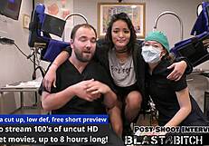 Hey channy crossfire's pussy fucked hard by hot lesbians backstage