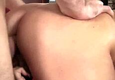 young stud pounds cougars in wild bisexual foursome blowjobs