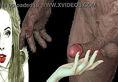 I guide you to jerk off and explode cum all over my pretty face joi