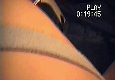 Bisexual Amateur Tied Anal Stuffed with Window Scraper Handle