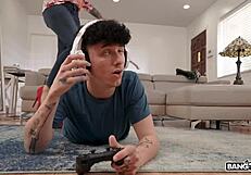 i crave sucking stephanie love style my stepson's big fat cock for that messy facial finish