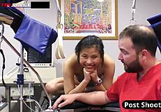 Blackmailed by a COP - Raya Nguyen screams in ANAL DOGGYSTYLE with deepthroat