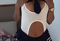 my heart races watching hot model girlfriend fucked senseless post try-on in leggings