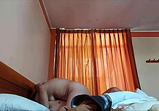 Watch mature hubby watch young Latina wife get creampied by stranger bareback