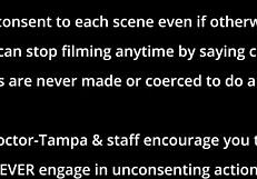 Dr Tampa gives daisy bean intense university entrance physical exam.