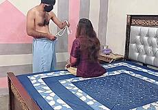 indian girl tired from dusting room gets fucked to refresh her energy