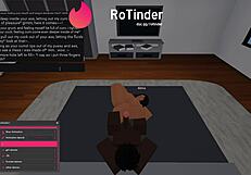 Roblox Slut Takes Massive BBC Pounding in Roleplay Fuck Fest