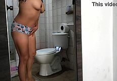 Boss stepdaughter why you undress in bathroom shaking big ass natural tits panties curvy latina homemade