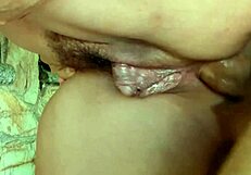 Was her fat ass so horny you fucked her standing till she pissed squirting?