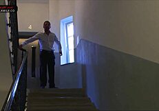 my neighbor's huge ass gets punished hard by that arab cock