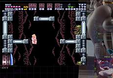 yo super metroid samus nude mod shows off her big tits ass in 990 rooms part 1