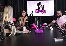 safada sucks cock deep shows wet pussy loves swallowing every drop during oral sex