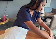 leyne rodriguez and karla turner quiver in erotic massage squirting bliss