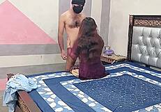 indian girl tired from dusting room gets fucked to refresh her energy