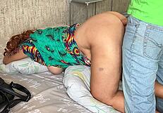 The mature milf craved anal so badly she took a thick dick deep in her huge ass