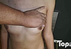 alejandra the student screams in first-time anal casting as she's penetrated deep