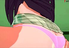 yui's heart pounds fucking desperately before love ru class