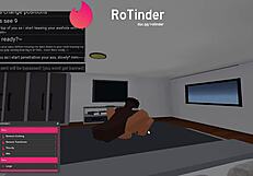 Roblox Slut Takes Massive BBC Pounding in Roleplay Fuck Fest