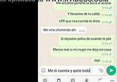 la vecina begs for my cock again in steamy webcam part 2