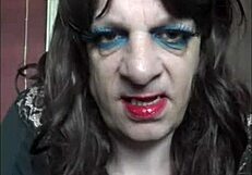 Bisexual Crossdresser Craves Hard Ass Pounding While Jerking Cock