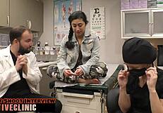 Stacy Shepard's nurse fantasy unfolds with toys and humiliation backstage