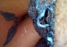 oh man, pov cumshot facial on this amateur couple... jizz everywhere!