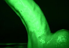 wanna feel my sticky gloves sliding on your cock tease?