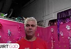 Brunette Bodybuilder's Huge Tits Bounce In Brutal Doggystyle Finger Fuck Orgy