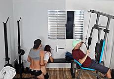 i caught my wife fucking hard behind my back at gym