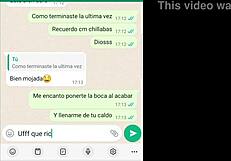 la vecina begs for my cock again in steamy webcam part 2