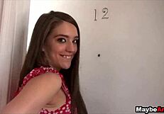 Zarena Summers' Steamy Outdoor Public Teen Pickup POV