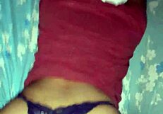 Ever seen a teen ride cowgirl this wild on her boyfriend?